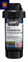 Orbit 54324 2&quot; Pop-Up Spray Head Sprinkler with 1 Count (Pack of 1), Black  - $11.65