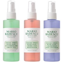 Mario Badescu Facial Spray Collection with Rose Water Cucumber Lavender and Oran - £30.95 GBP