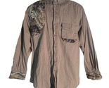 MASTER SPORTSMAN RUGGED OUTDOOR GEAR Men&#39;s Long Sleeve Button Down Shirt... - $10.88
