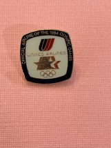 Olympics 1984 Los Angeles United Airlines Sponsor Lapel Pin #47 - $3.96