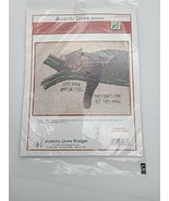 Jeanette Crews Counted Cross Stitch Cats Know Kit #1191-16-K Kitty Cute ... - $10.00