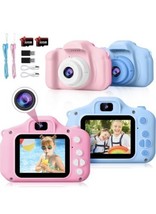 Cameras for kids. 2 pack - Pink/Blue With Accessories. Front &amp; Rear Lens NEW!!! - £15.81 GBP