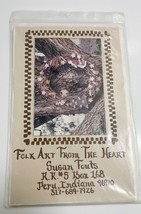 Folk Art From The Heart Pattern By Susan Fcuts - $9.89