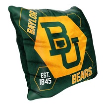 Baylor OFFICIAL NCAA &quot;Connector&quot; Double Sided Velvet Pillow; 16&quot; x 16&quot; - $50.64 CAD