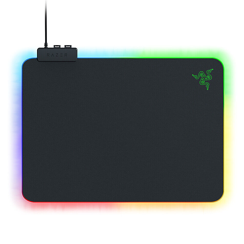 Razer - fly V2 Hard Surface Gaming Mouse Pad with Chroma RGB Lighting - B... - $91.99