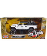 2021 Jeep Gladiator Rubicon Off-Road Pickup Truck White with Black Top &quot;... - £41.85 GBP