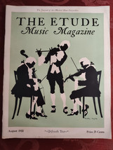 Rare ETUDE magazine August 1933 Daniel Gregory Mason Adele Lewing - £17.26 GBP