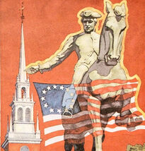 1976 Citgo Road Map Bicentennial Eastern US American Revolution Vintage ... - $29.99