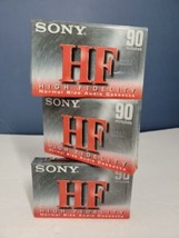 Sony HF High Fidelity 90 Minutes Normal Bias Blank Audio Cassette Tape L... - $9.89