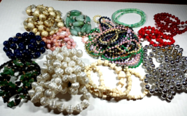 Vintage LOT of 11 Beaded Necklaces - £20.53 GBP