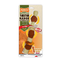 Nylabone Power Chew Shish Kabob Alternative Nylon Chew Toy Chicken Jerky 1ea/XL/ - £22.11 GBP