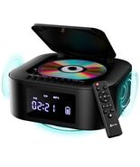 Portable CD Player Personal MP3 with Bluetooth USB AUX for Car Home Rech... - $62.66