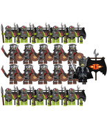 LOTR Sauron &amp; Uruk-hai Heavily Spears Infantry B 21 Minifigure Toys - £12.72 GBP+