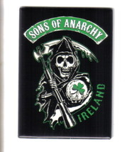 Sons of Anarchy TV Series Ireland Logo Refrigerator Magnet, NEW UNUSED - £3.94 GBP