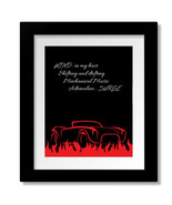 Red Barchetta - Classic Rock Music Song Lyric Art Print Poster Canvas, o... - $360.99 MXN+