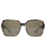 CHANEL Sunglasses 5408-A c.1678/3 Clear Brown Gray Horn Square with Brow... - £239.57 GBP