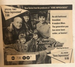 Thunder Alley TV guide Print Ad Ed Asner Haley Joel Osment Andrew Keegan... - £4.61 GBP