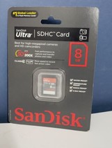 Brand New SanDisk Ultra 8GB Class 6 SDHC Memory Card SDSDRH-008G-A11 20MB/s - $20.79