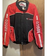 Dodge Motorsports NASCAR Racing Jacket Champions Apparel Vintage Size Large - $60.66