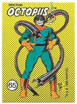 Marvel Universe Series 1 Sticker #65 Doctor Octopus 1986 Comic Images NE... - £5.49 GBP