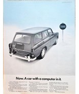 VOLKSWAGEN SQUAREBACK-With Computer-Fuel Injection-1968 Print Ad - $11.01