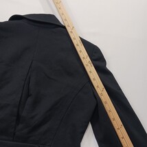 Ann Taylor Loft Women’s Black Two-Button Stretch Coat Jacket Size 2 image 7
