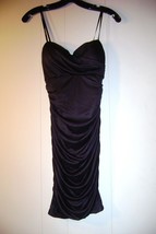 Kurt Thomas black rouched strapless cocktail dress   Size O - $23.79