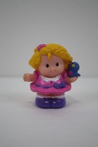 FISHER PRICE LITTLE PEOPLE Sarah Lynn with Blue Bird - $2.96