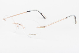 Tom Ford 5340 028 Shiny Rose Gold Eyeglasses TF5340 028 48mm - $217.55