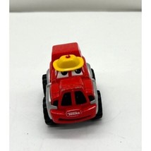 Tonka Trucks Lil Chuck &amp; Friends Diecast Red Truck Yellow Hat 2000 Maisto Hasbro - £6.07 GBP