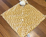 Angel Dear Giraffe Lovey Security Blanket Plush Brown Yellow Baby Lovie - $13.85