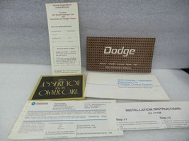 Dodge Monaco Charger Coronet Aspen Dart 1976 Owners Manual 16420 - £13.37 GBP