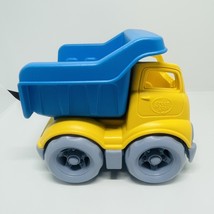 BLUE/YELLOW DUMP TRUCK TOY AGES 2+ - Green-Toys Made In USA - $12.14
