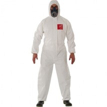 WHOLESALE JOBLOT of  20 Microguard 2500 Disposible Coveralls White 2XL  (ws632) - £39.10 GBP