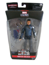 Marvel Legends Winter Soldier Disney+ Captain America BAF 6&quot; Figure Hasbro - £11.16 GBP