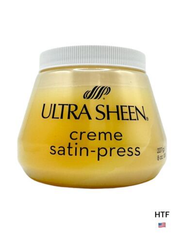 Ultra Sheen Creme Satin Press 8oz Made In store USA Brand New Lot Of 2