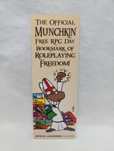 The Official Steve Jackson Munchkin Bookmark Free RPG Day Of Roleplaying Promo - $17.81