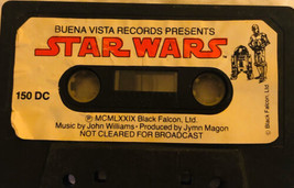 Buena Vista Children’s Vintage Cassette Tape Star Wars movie Story - £11.11 GBP