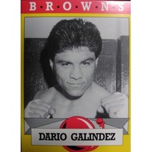 Dario Galindez Boxing Card - $1.95
