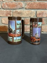 Vintage Thermo Serv Walt Disney World Insulated Mug And Cup 1970’s Mickey Mouse - $15.40