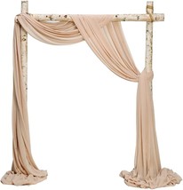 Wedding Arch Drapes, Party Backdrop Curtain Panels, Ceremony Reception Swag - £32.99 GBP