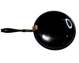 Vintage Henry &amp; Miller Kraftware Black Silent Butler Crumb Catcher Pan 13&quot; - $25.99