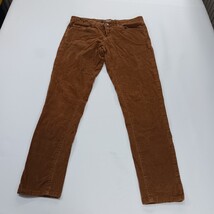 Buffalo Women's Brown Straight Leg Mid-Rise Corduroy Pants Size 28(6) (30×28) image 13