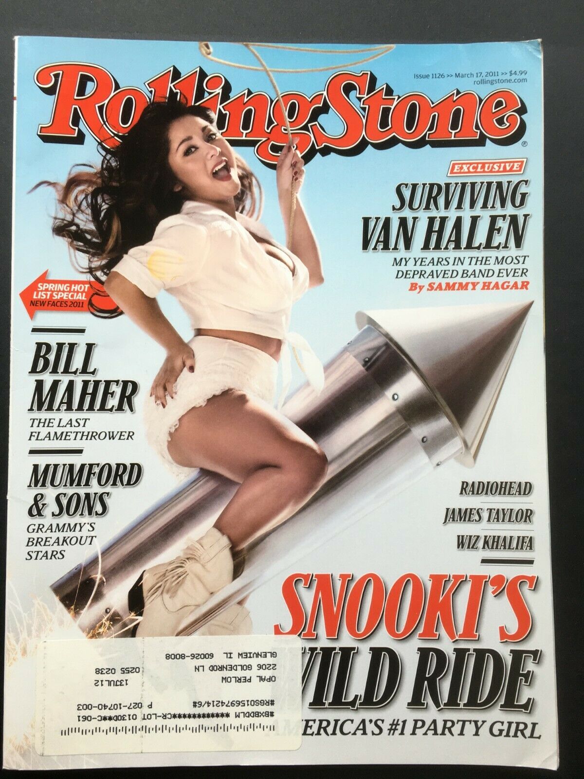 Primary image for Rolling Stone Magazine | Snooki's Wild Ride | March 17, 2011 | #1126