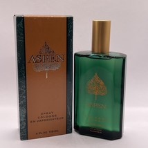 ASPEN by Coty for Men 4.0 oz Cologne Spray NEW In Box ORIGINAL SCENT - £15.65 GBP