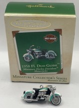 Miniature Motorcycle Hallmark Ornament FL Duo-Glide 2002 Collector’s Series #4 - $9.99