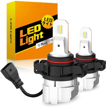 2 Pack 5202 5201 LED Fog Light Bulbs Lamp 4000 Lumens 12W 6500k Cool White - $27.08