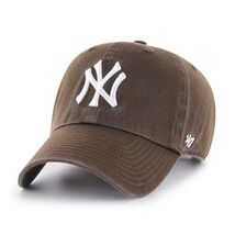 47 New York Yankees Adjustable Cap Clean Up MLB, Brown, One Size - *NEW* - $35.52 CAD