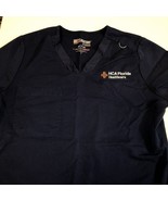 Greys Anatomy Active Spandex Stretch Small Scrub Top HCA Florida  - $5.45