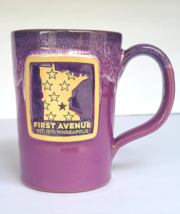 Deneen Pottery First Avenue Minneapolis Abby Mug EUC Venue of Prince Purple Rain - £60.65 GBP